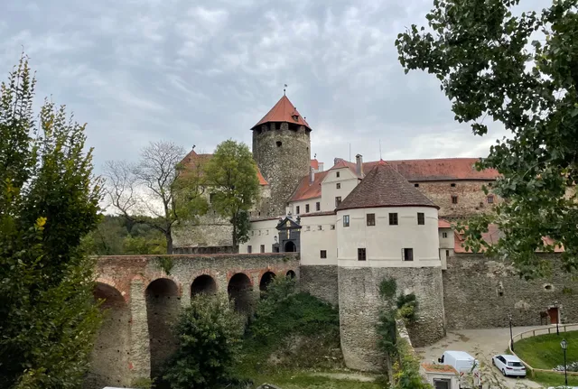 Dvorac mira Schlaining – pogled s Rochusplatza