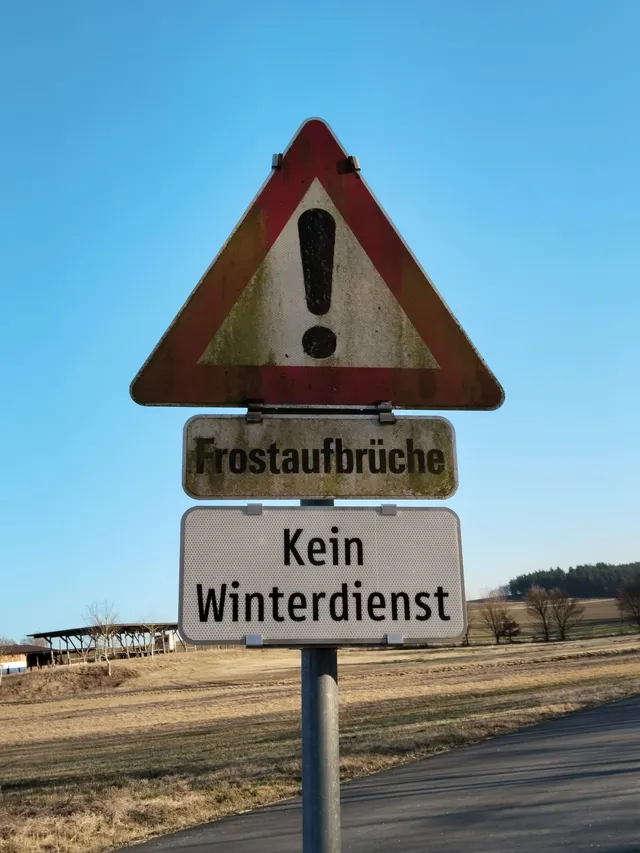 Drumling-Verkehrsschild