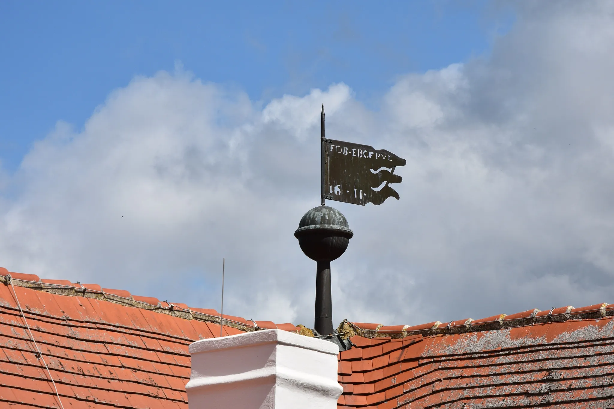 Pennant on the roof, Schlaining Castle