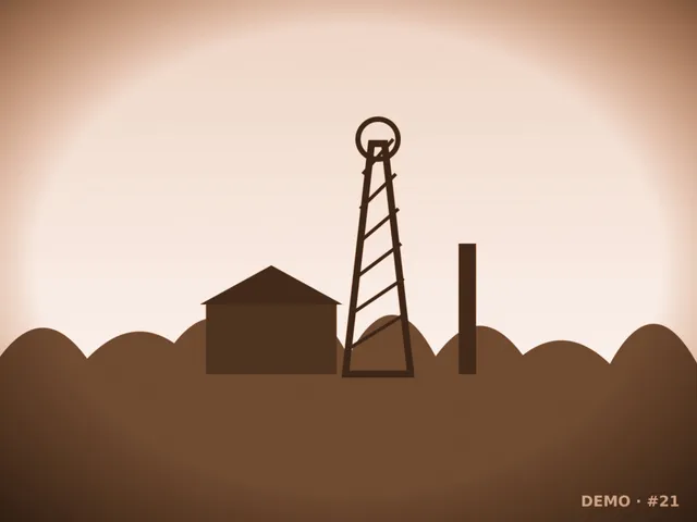 Computererzeugtes Platzhalterbild: Bergwerk mit Werkstatt