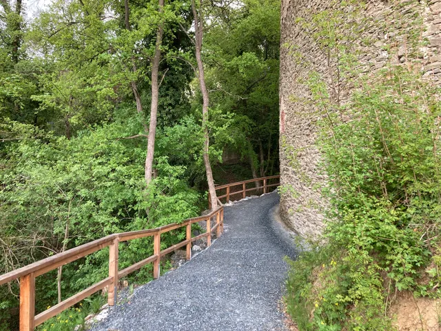 Verbotener Weg Burggraben Burg Schlaining